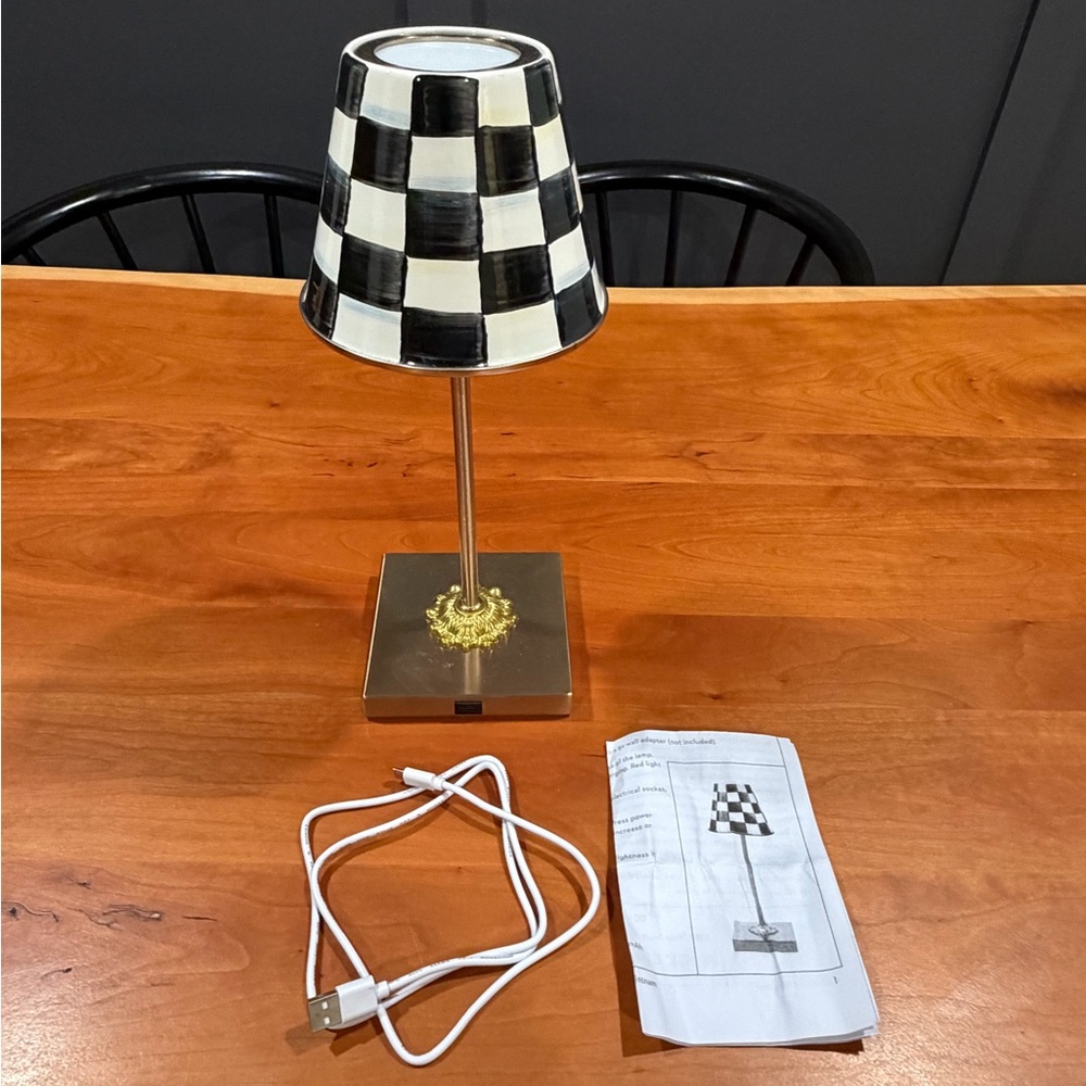 MacKenzie-Childs Cordless Lamp - Picture 4 of 4